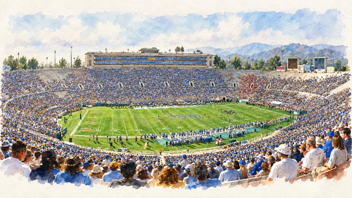 Watercolor illustration of Rose Bowl