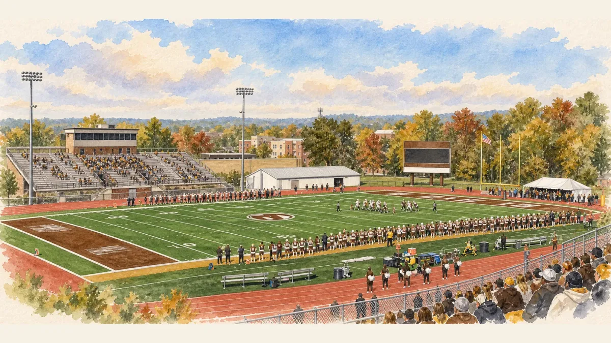 Watercolor illustration of Brown Field